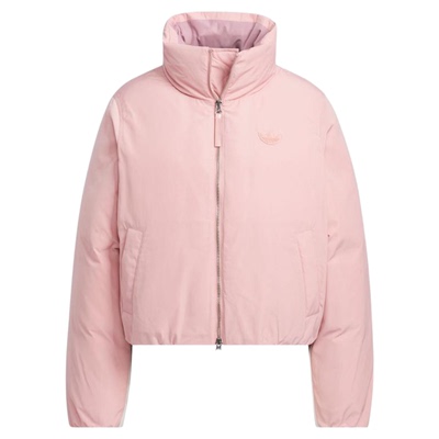 三叶草短款保暖鸭绒羽绒服