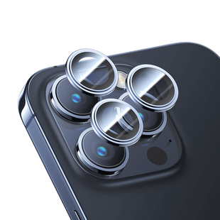 闪魔适用苹果15/16Pro镜头膜iPhone15Promax手机镜头钢化膜15新款后摄像头16相机高清max保护plus后镜头圈Por