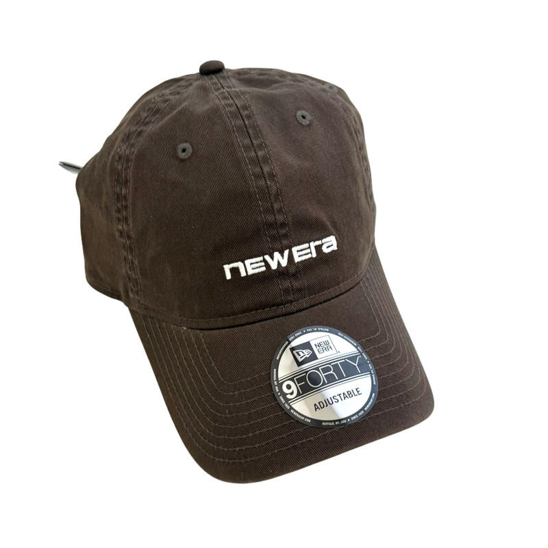 韩国NewEra26新款棒球帽940弯檐男女同款字母软顶休闲运动鸭舌帽