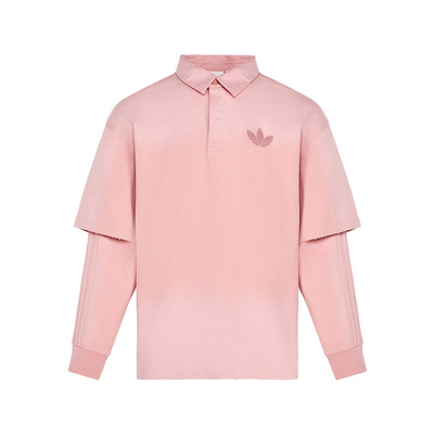 【自营】Adidas/阿迪达斯LS POLO M春男休闲长袖polo衫男装KR5054