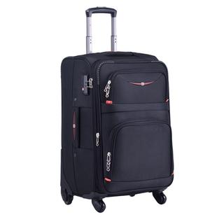 广州军刀牛津布拉杆箱女帆布行李箱男万向轮旅行箱20寸登机箱皮箱