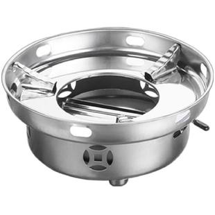 干锅锅具锅仔家用酒精炉2026新款不锈钢固体酒精块小火锅炉子特厚