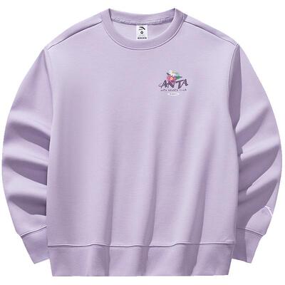 安踏韩系女新款印花易打理卫衣