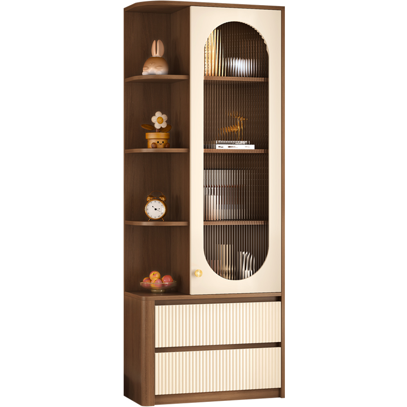 飘窗柜储物柜阳台收纳柜书柜落地卧室窗台侧边柜转角置物柜子F103