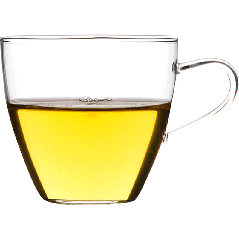 明尊手工吹制耐热玻璃小茶杯水杯