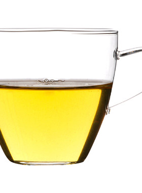明尊手工吹制耐热玻璃小茶杯水杯