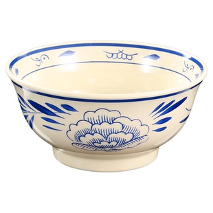 老关中面碗面馆专用油拨臊子面大号密胺面碗商用羊肉汤碗炸酱面碗