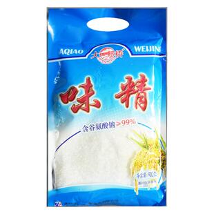大桥味精900g大袋商用增鲜提味调味料火锅串串烧烤家用鲜香粉调料