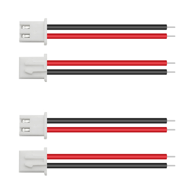 XH2.54端子线2P红黑/黑红粗芯线