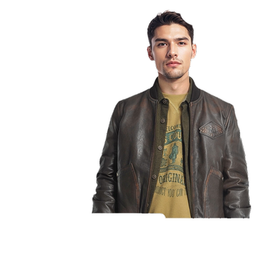 男装外套MCS夹克羽绒皮衣夹克