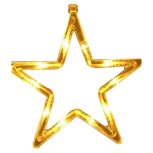 太阳能灯LED星星月亮窗帘小彩灯串户外庭院防水花园别墅阳台装饰