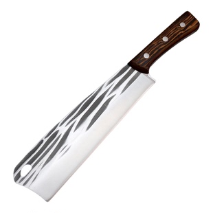 龙泉砍柴刀老式手工锻打一体锰钢农用斩柴刀户外开路砍树砍竹破竹