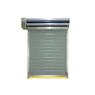 低温冷库保温专用快速卷帘门工业提升自动雷达感应升降电动门定制