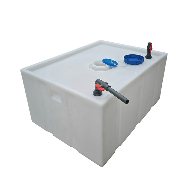 加厚卧式塑料200L800升桶移动车载柴油桶户外防腐蚀工业方形水箱