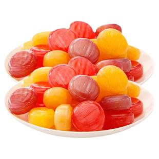 雅客V9夹心硬糖 500g散装喜糖办公零食年货9种维生素糖果保健食品