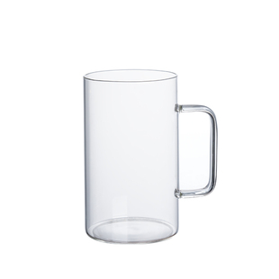 耐热高硼硅玻璃杯大容量1000ml大号泡茶杯个人专用办公室喝水杯子