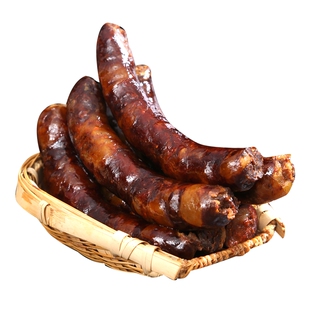 真正鲜牛肉灌制 纯牛肉香肠 麻辣/五香 四川特产腊味腊肉腊肠美食