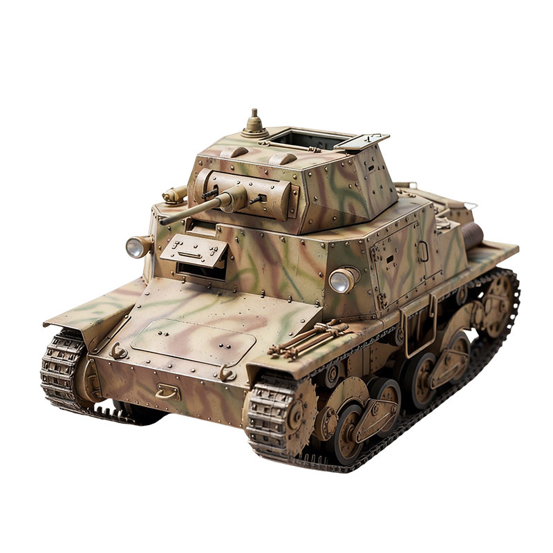 兰模型拼装模型L6/40(M6)坦克