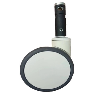 医院5寸医疗脚轮中控插杆万向轮医用病床轮子精密仪器手术台配件