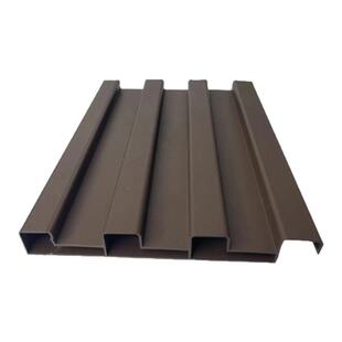 铝合金长城板双层隔热隔音卡扣式铝合金遮阳雨棚屋顶盖板保温防水