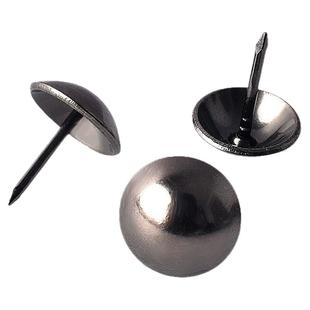 加长大头图钉沙发钉泡钉子仿古大门铜钉软包门钉木门装饰黑色按钉