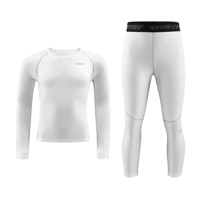 维动加绒儿童紧身衣训练服套装