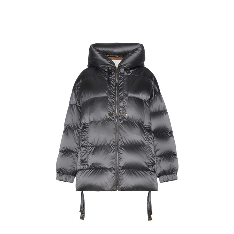 【秋冬新降】MaxMara 26新品女装宽松抽绳连帽羽绒服9486206506