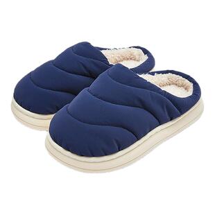 巴拉巴拉儿童棉拖鞋男童女童半包跟鞋子大童家居鞋2025冬季童鞋厚