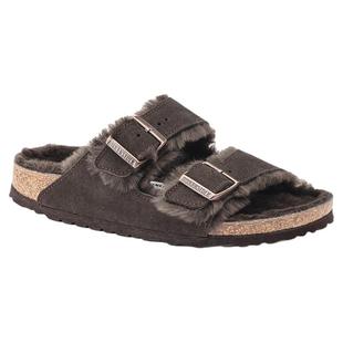 BIRKENSTOCK勃肯德国进口男女款绒面革Arizona Shearling毛毛拖鞋