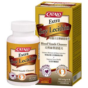 CATALO家得路进口大豆卵磷脂精华软胶囊180粒孕期营养素回奶产后