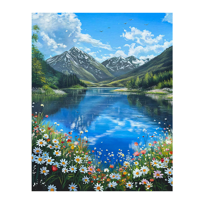 玻璃窗防窥膜油画风景加厚不透人