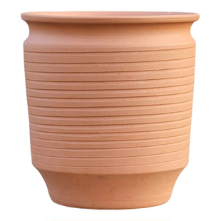 宜兴黑泥粗陶透气花盆君子兰三角梅大号室内紫砂简约陶瓷盆景高大