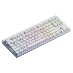 前行者V80无线键盘蓝牙三模侧刻机械手感电脑RGB办公游戏专用87键