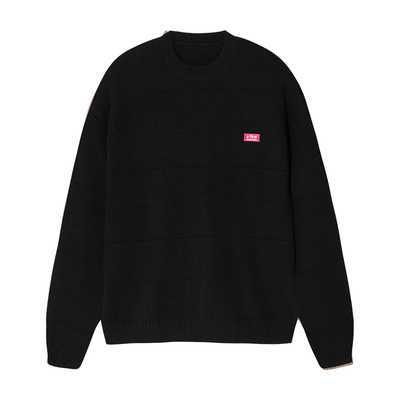 AFGK条纹肌理四色毛衣