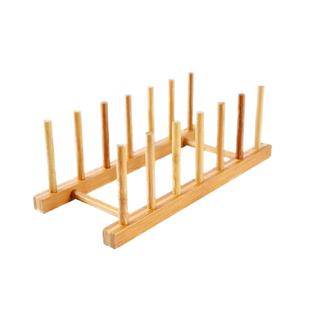 实木装饰圆盘瓷盘子摆件支架看盘碗碟托架普洱茶饼架相框竹木架子