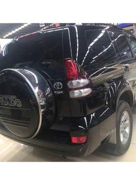 03至09款普拉多霸道2700 4000北汽陆霸加厚不锈钢备胎罩 加厚改装