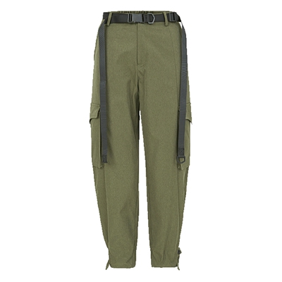 sdeer圣迪奥个性收腰立体口袋工装长裤S221Z0809