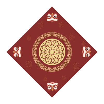 蜡染高档空白手写对联纸