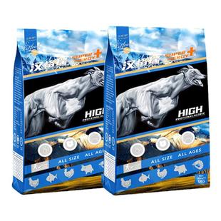 汉格瑞鲜肉犬粮多肉无谷粮高蛋白圆柱体颗粒粮出口粮幼成犬增肌粮