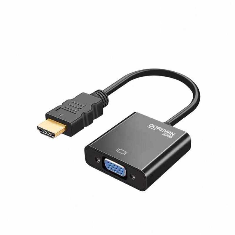 HDMI转vga转换器高清 HDMI转换器1080P带音频线