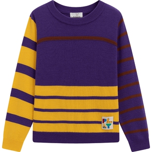 播broadcute童装套头毛衣秋冬新款男女童保暖修身正肩KEQ4S708