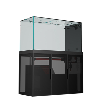 赫希鱼缸免换水底滤超白极窄