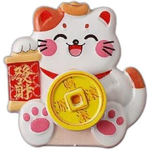 摇头财神磁吸摆件摇摆财神爷招财纳福摆饰喜庆装饰贴磁吸冰箱贴