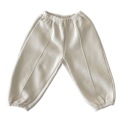 韩国童装加绒休闲裤加厚运动卫裤