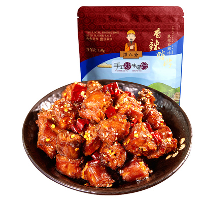 谭八爷150g自贡香辣鸭脖鸭脖