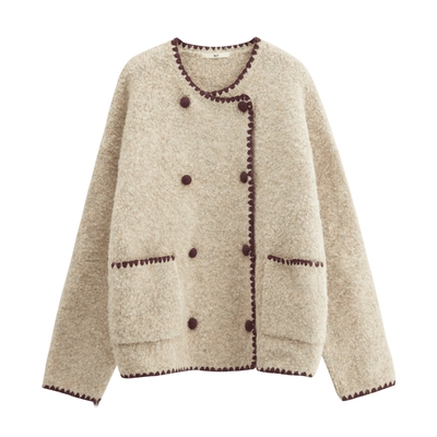 SLY春季新品甜美小千金风美拉德软糯短外套女038HAU70-0301