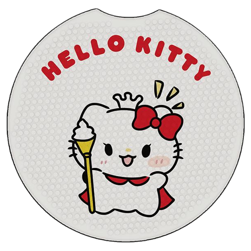 HelloKitty圆形儿童浴室防滑垫