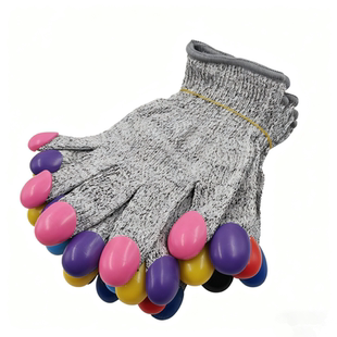 速滑摸冰手套男女防切割手套大道短道儿童比赛手指扣成人滑冰手套