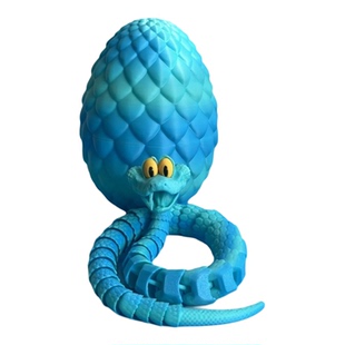 3D打印蛇盖瑞玩具疯狂动物城周边模型关节可动蛇蛋套装儿童礼物新
