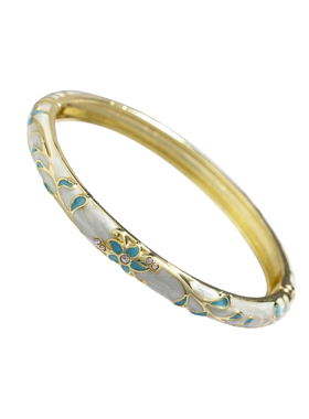 手镯珐琅彩高级感小众设计景泰蓝